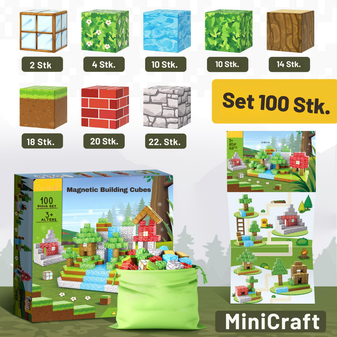 MiniCraft - Fördert logisches und kreatives Bauen